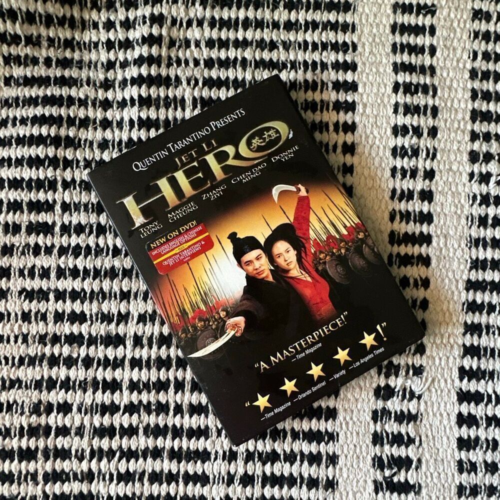 Jet Li Hero DVD